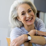 Satisfied Older Woman