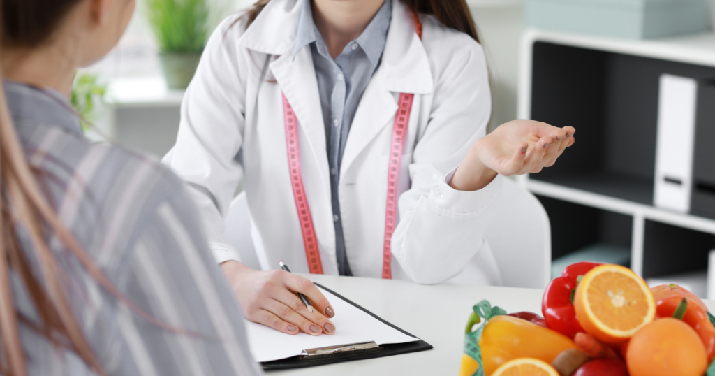 consulting with a medical weight loss center