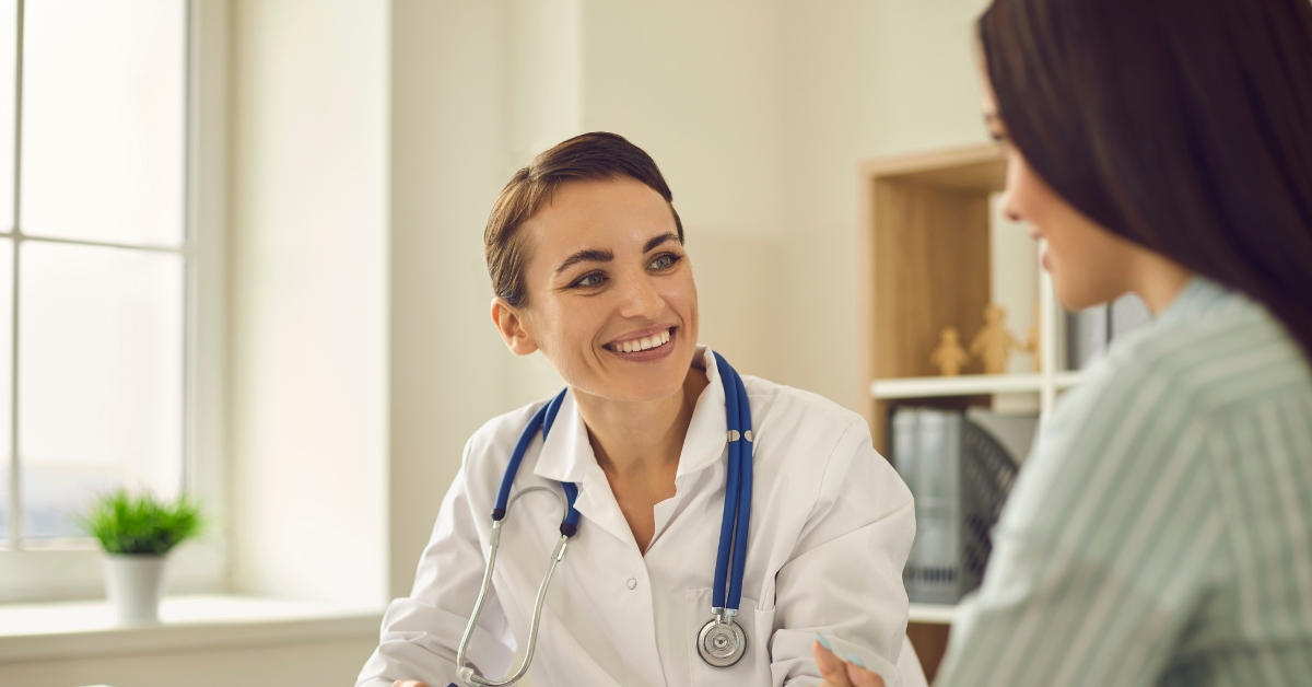 Consulting with a healthcare provider for HRT.